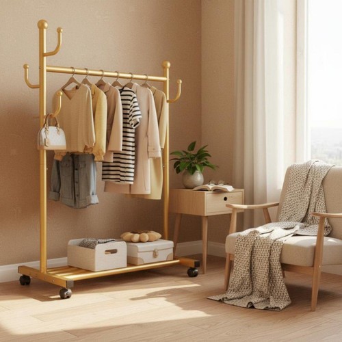 Rolling single rail - single-rail, clothes