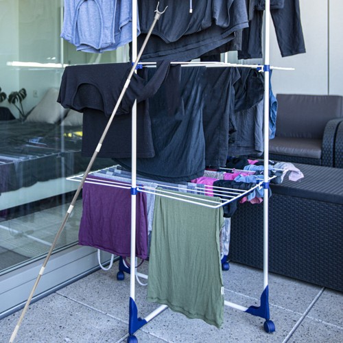 Clothes rail drying rod travel - clothes,