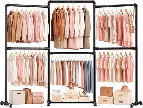 Large heavy duty clothes rail - heavy,
