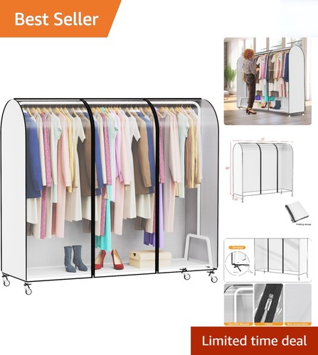 Reusable clothes rail - rail, cover