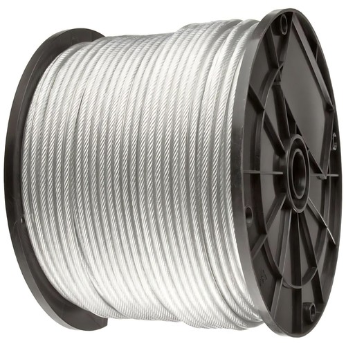 Clear vinyl coated wire - clear,