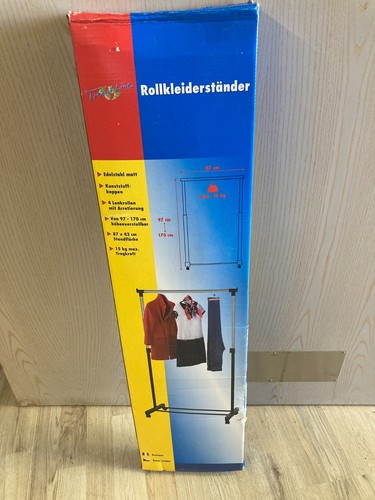 Trendline rolling coat rack - coat,
